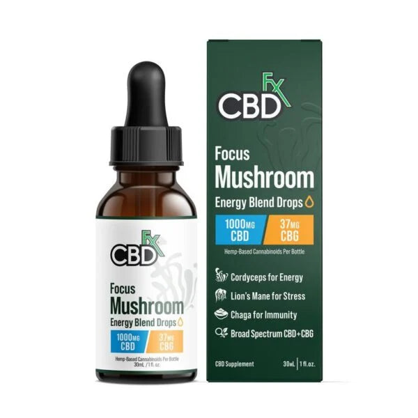 Discover the Power of CBD Focus Mushroom: Energy Blend Drops