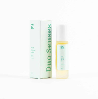 DUO SENSES Nurturing/Pain Relief Hemp Aromatherapy Roll-on with White Camphor and Eucalyptus