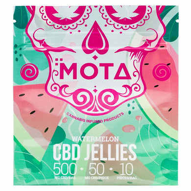 MOTA Organic Watermelon Jellies - 50mg/piece