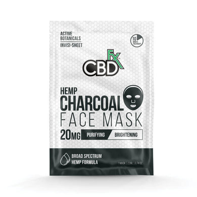 CBDfx - Charcoal Face Mask - 20mg CBD