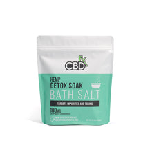 Load image into Gallery viewer, CBDfx -Tranquil &amp; Detox CBD Bath Salts - 100mg CBD/package