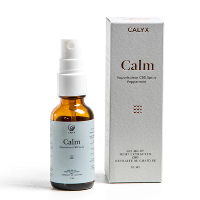 Calyx - Calm CBD Spray (600mg) - Herba Relief