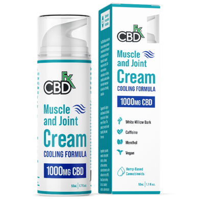 CBDfx - Muscle & Joint CBD Cream – 50 mL - Herba Relief
