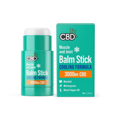 CBDfx - Vegan Muscle & Joint Calming Balm Stick - 3000mg CBD