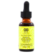 Load image into Gallery viewer, Animalitos - Small Breed Dog CBD Tincture - 250mg CBD