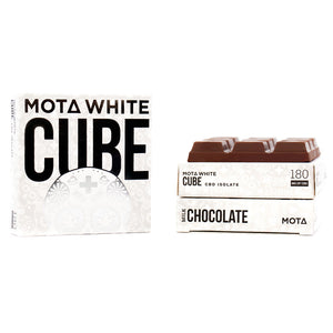 Mota - White CBD Milk Chocolate Cube - Herba Relief